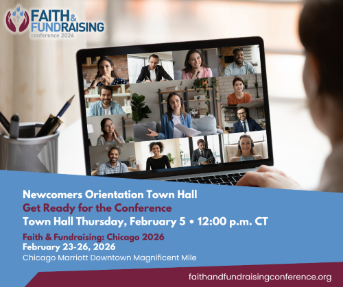 Faith & Fundraising Newcomers Orientation